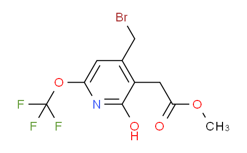 AM226250 | 1804824-69-8 | Methyl 4-(bromomethyl)-2-hydroxy-6-(trifluoromethoxy)pyridine-3-acetate