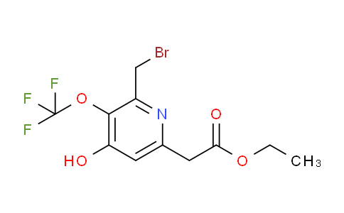 AM226253 | 1804479-81-9 | Ethyl 2-(bromomethyl)-4-hydroxy-3-(trifluoromethoxy)pyridine-6-acetate