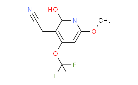 AM226256 | 1804773-99-6 | 2-Hydroxy-6-methoxy-4-(trifluoromethoxy)pyridine-3-acetonitrile