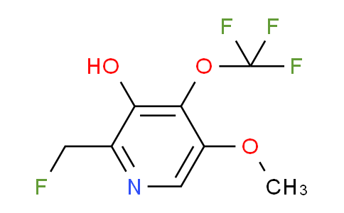 AM226260 | 1806723-74-9 | 2-(Fluoromethyl)-3-hydroxy-5-methoxy-4-(trifluoromethoxy)pyridine