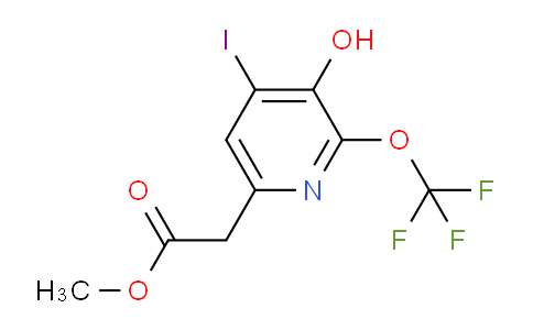 AM226269 | 1806715-55-8 | Methyl 3-hydroxy-4-iodo-2-(trifluoromethoxy)pyridine-6-acetate