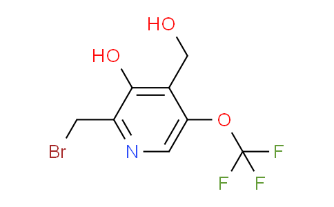 AM226279 | 1806265-68-8 | 2-(Bromomethyl)-3-hydroxy-5-(trifluoromethoxy)pyridine-4-methanol