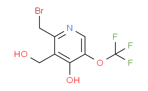 2-(Bromomethyl)-4-hydroxy-5-(trifluoromethoxy)pyridine-3-methanol