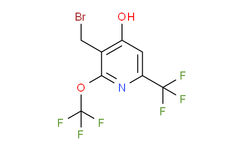 AM226285 | 1803961-56-9 | 3-(Bromomethyl)-4-hydroxy-2-(trifluoromethoxy)-6-(trifluoromethyl)pyridine
