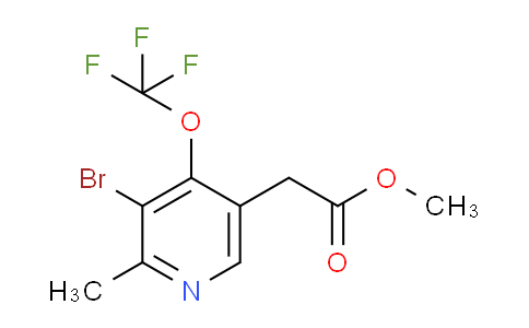 AM22629 | 1806083-24-8 | Methyl 3-bromo-2-methyl-4-(trifluoromethoxy)pyridine-5-acetate