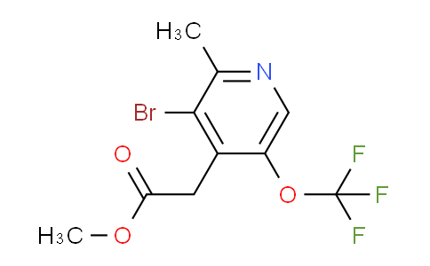 AM22630 | 1803576-26-2 | Methyl 3-bromo-2-methyl-5-(trifluoromethoxy)pyridine-4-acetate