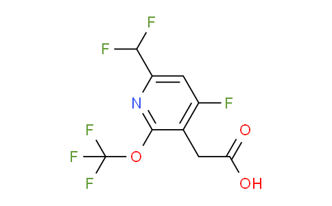 AM226305 | 1804631-29-5 | 6-(Difluoromethyl)-4-fluoro-2-(trifluoromethoxy)pyridine-3-acetic acid