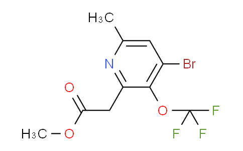 AM22631 | 1804008-48-7 | Methyl 4-bromo-6-methyl-3-(trifluoromethoxy)pyridine-2-acetate