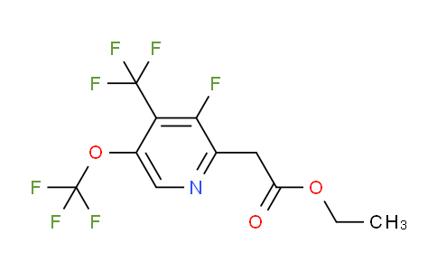 AM226313 | 1804808-15-8 | Ethyl 3-fluoro-5-(trifluoromethoxy)-4-(trifluoromethyl)pyridine-2-acetate