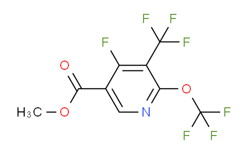 AM226315 | 1804768-41-9 | Methyl 4-fluoro-2-(trifluoromethoxy)-3-(trifluoromethyl)pyridine-5-carboxylate
