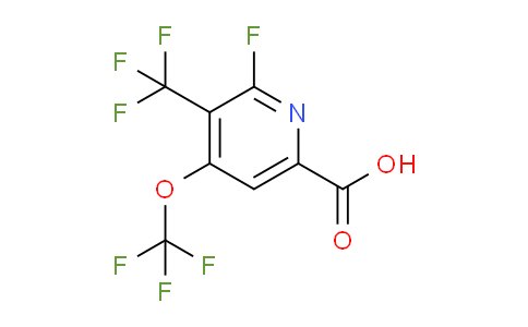 AM226318 | 1804759-66-7 | 2-Fluoro-4-(trifluoromethoxy)-3-(trifluoromethyl)pyridine-6-carboxylic acid