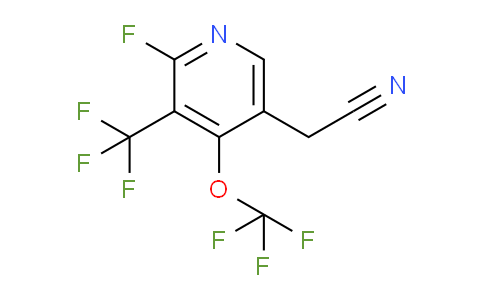 AM226330 | 1804339-15-8 | 2-Fluoro-4-(trifluoromethoxy)-3-(trifluoromethyl)pyridine-5-acetonitrile