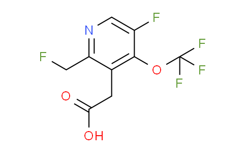AM226337 | 1806026-69-6 | 5-Fluoro-2-(fluoromethyl)-4-(trifluoromethoxy)pyridine-3-acetic acid