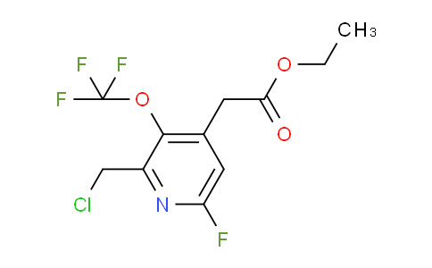 AM226341 | 1804742-41-3 | Ethyl 2-(chloromethyl)-6-fluoro-3-(trifluoromethoxy)pyridine-4-acetate