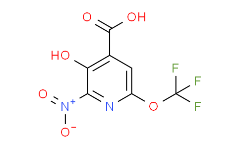 3-Hydroxy-2-nitro-6-(trifluoromethoxy)pyridine-4-carboxylic acid