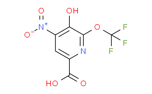 AM226345 | 1806742-31-3 | 3-Hydroxy-4-nitro-2-(trifluoromethoxy)pyridine-6-carboxylic acid
