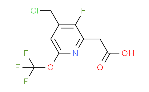 AM226349 | 1806720-07-9 | 4-(Chloromethyl)-3-fluoro-6-(trifluoromethoxy)pyridine-2-acetic acid