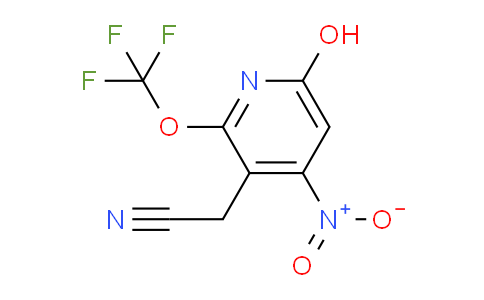 6-Hydroxy-4-nitro-2-(trifluoromethoxy)pyridine-3-acetonitrile