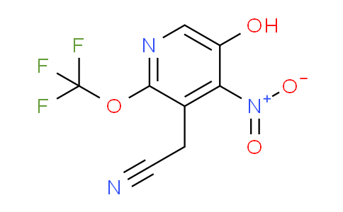 5-Hydroxy-4-nitro-2-(trifluoromethoxy)pyridine-3-acetonitrile
