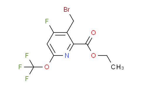 AM226368 | 1804330-56-0 | Ethyl 3-(bromomethyl)-4-fluoro-6-(trifluoromethoxy)pyridine-2-carboxylate