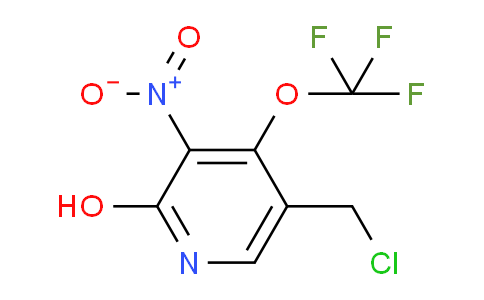 5-(Chloromethyl)-2-hydroxy-3-nitro-4-(trifluoromethoxy)pyridine