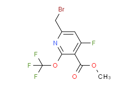AM226374 | 1804480-56-5 | Methyl 6-(bromomethyl)-4-fluoro-2-(trifluoromethoxy)pyridine-3-carboxylate