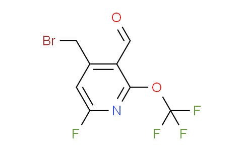 AM226379 | 1804306-51-1 | 4-(Bromomethyl)-6-fluoro-2-(trifluoromethoxy)pyridine-3-carboxaldehyde