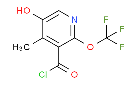 AM226393 | 1804711-57-6 | 5-Hydroxy-4-methyl-2-(trifluoromethoxy)pyridine-3-carbonyl chloride