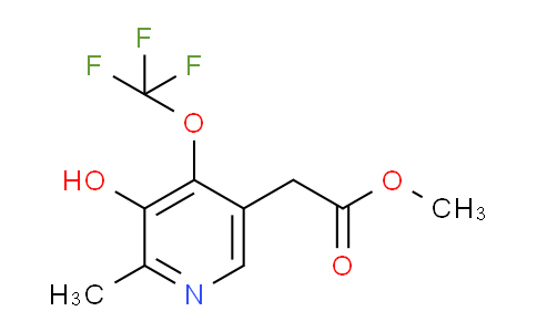Methyl 3-hydroxy-2-methyl-4-(trifluoromethoxy)pyridine-5-acetate