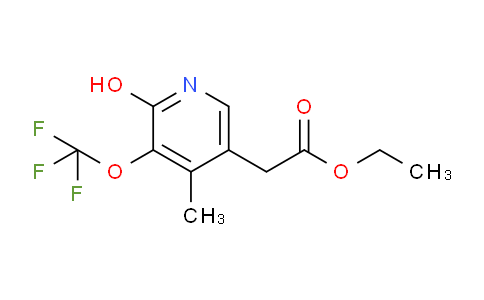 AM226400 | 1803698-60-3 | Ethyl 2-hydroxy-4-methyl-3-(trifluoromethoxy)pyridine-5-acetate