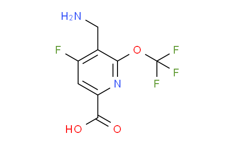 AM226403 | 1804310-96-0 | 3-(Aminomethyl)-4-fluoro-2-(trifluoromethoxy)pyridine-6-carboxylic acid