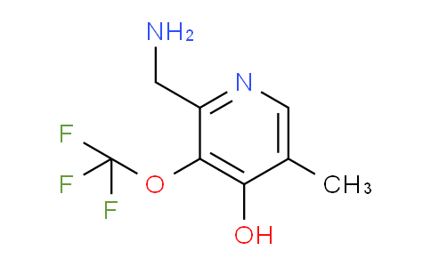 2-(Aminomethyl)-4-hydroxy-5-methyl-3-(trifluoromethoxy)pyridine
