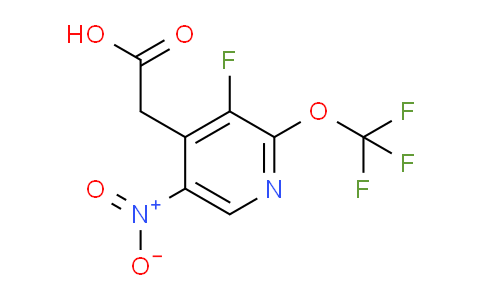 3-Fluoro-5-nitro-2-(trifluoromethoxy)pyridine-4-acetic acid