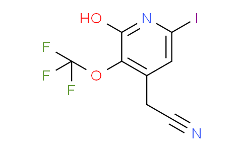 AM226452 | 1804338-34-8 | 2-Hydroxy-6-iodo-3-(trifluoromethoxy)pyridine-4-acetonitrile