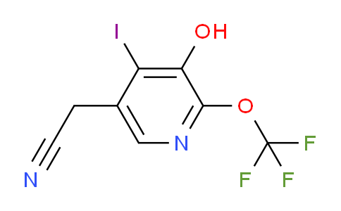 AM226455 | 1804312-28-4 | 3-Hydroxy-4-iodo-2-(trifluoromethoxy)pyridine-5-acetonitrile