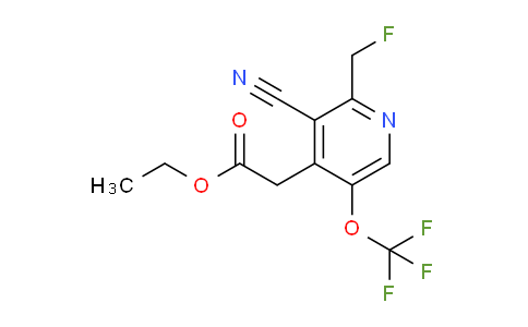 AM226459 | 1804321-00-3 | Ethyl 3-cyano-2-(fluoromethyl)-5-(trifluoromethoxy)pyridine-4-acetate