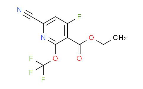 AM226465 | 1806244-30-3 | Ethyl 6-cyano-4-fluoro-2-(trifluoromethoxy)pyridine-3-carboxylate