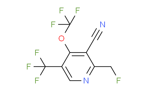 AM226481 | 1806111-48-7 | 3-Cyano-2-(fluoromethyl)-4-(trifluoromethoxy)-5-(trifluoromethyl)pyridine