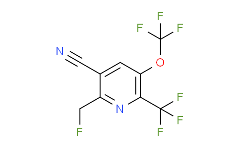 AM226482 | 1804301-88-9 | 3-Cyano-2-(fluoromethyl)-5-(trifluoromethoxy)-6-(trifluoromethyl)pyridine