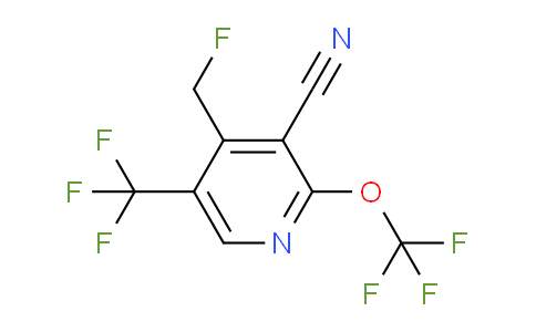 AM226483 | 1804644-34-5 | 3-Cyano-4-(fluoromethyl)-2-(trifluoromethoxy)-5-(trifluoromethyl)pyridine