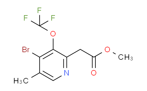 AM22649 | 1804651-64-6 | Methyl 4-bromo-5-methyl-3-(trifluoromethoxy)pyridine-2-acetate