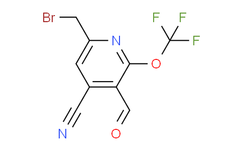 AM226492 | 1806261-23-3 | 6-(Bromomethyl)-4-cyano-2-(trifluoromethoxy)pyridine-3-carboxaldehyde