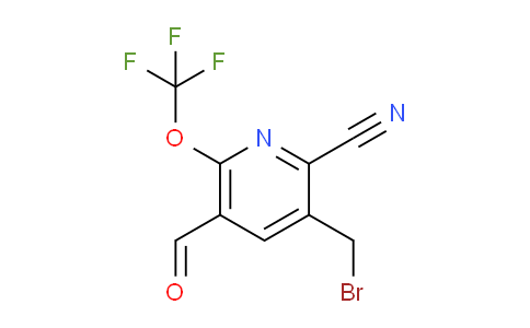 AM226493 | 1804786-39-7 | 3-(Bromomethyl)-2-cyano-6-(trifluoromethoxy)pyridine-5-carboxaldehyde