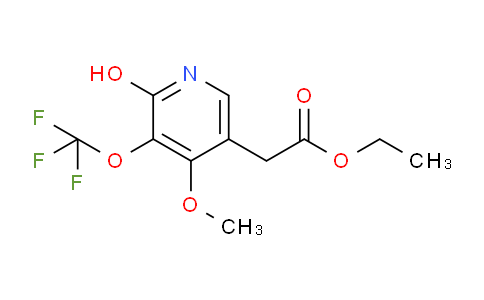 AM226495 | 1804435-33-3 | Ethyl 2-hydroxy-4-methoxy-3-(trifluoromethoxy)pyridine-5-acetate