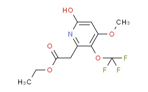 AM226496 | 1806185-15-8 | Ethyl 6-hydroxy-4-methoxy-3-(trifluoromethoxy)pyridine-2-acetate