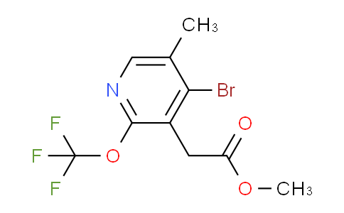 AM22650 | 1806088-77-6 | Methyl 4-bromo-5-methyl-2-(trifluoromethoxy)pyridine-3-acetate