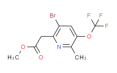 AM22652 | 1804574-21-7 | Methyl 5-bromo-2-methyl-3-(trifluoromethoxy)pyridine-6-acetate