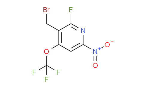 3-(Bromomethyl)-2-fluoro-6-nitro-4-(trifluoromethoxy)pyridine