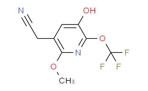 3-Hydroxy-6-methoxy-2-(trifluoromethoxy)pyridine-5-acetonitrile