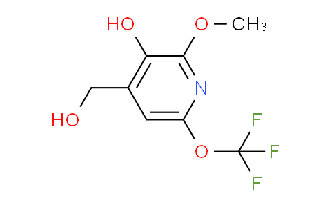 3-Hydroxy-2-methoxy-6-(trifluoromethoxy)pyridine-4-methanol